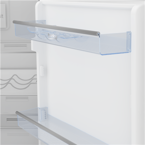 BEKO Refrigerator | BCNA306E42SN | Energy efficiency class E | Built-in | Combi | Height 193.5 cm | No Frost system | Fridge net capacity 215 L | Freezer net capacity 69 L | Display | 37 dB | White