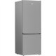 BEKO Refrigerator | B3RCNE564HXB | Energy efficiency class E | Free standing | Combi | Height 192 cm | No Frost system | Fridge net capacity 340 L | Freezer net capacity 150 L | Display | 39 dB | Stainless steel