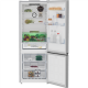 BEKO Refrigerator | B3RCNE564HXB | Energy efficiency class E | Free standing | Combi | Height 192 cm | No Frost system | Fridge net capacity 340 L | Freezer net capacity 150 L | Display | 39 dB | Stainless steel