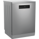 BEKO Dishwasher | DEN48530X | Freestanding | Width 60 cm | Number of place settings 15 | Number of programs 8 | Energy efficiency class D | Stainless steel