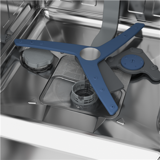 BEKO Dishwasher | DEN48530X | Freestanding | Width 60 cm | Number of place settings 15 | Number of programs 8 | Energy efficiency class D | Stainless steel