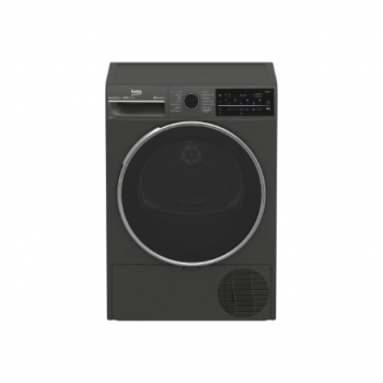 BEKO Dryer Machine | B5T89243M | Energy efficiency class C | Front loading | 9 kg | Heat pump | Digital | Depth 67 cm | Steam function | Black