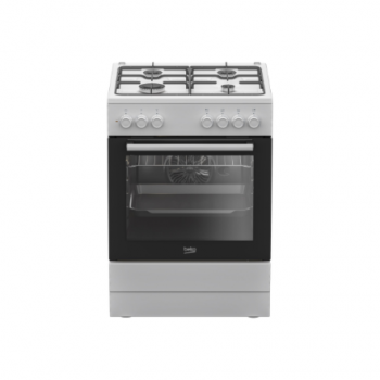 Beko FBE62120WD Cooker, Gas hob, Electric oven, Width 60 cm, White | BEKO