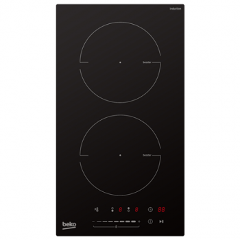 BEKO Hob | HDI32400TO | Induction | Number of burners/cooking zones 2 | Touch control | Timer | Black