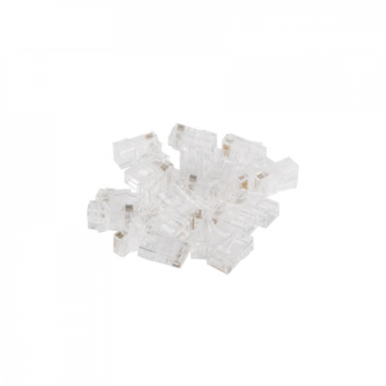 Lanberg | RJ45 Cat. 5/5e UTP Plug 8P8C, 20 pcs | Transparent