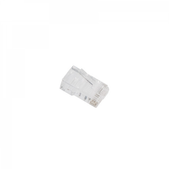 Lanberg | RJ45 CAT.6 UTP Plug 8P8C PASS Through Type, 100 pcs | PLU-6000EZ | Transparent