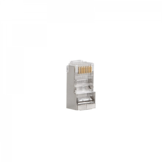 Lanberg | RJ45 CAT.6 FTP Plug 8P8C PASS Through Type, 100 pcs | PLS-6000EZ | Transparent