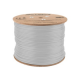 Lanberg | LAN Cable CAT.6A UFTP 305M Solid CU LSZH Grey CPR + Fluke Passed | LCUF6L-11CU-0305-S