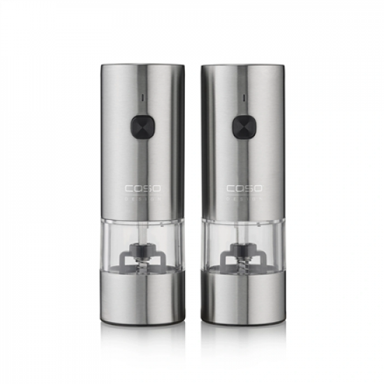 Caso Salt and Pepper Grinder | SpiceDuo | Electric | Housing material Stainless steel | Lithium