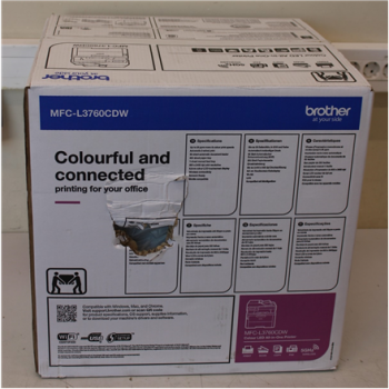 SALE OUT. Brother Multifunction Printer | MFC-L3760CDW | Laser | Colour | All-in-one | A4 | Wi-Fi | DAMAGED PACKAGING