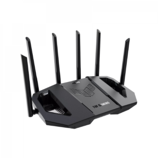 Asus TUF-BE9400 Tri-Band WiFi 7 Gaming Router, EU+UK | 802.11ax | 688/2885/5764 Mbit/s | Ethernet LAN (RJ-45) ports 3 | Mesh Support Yes | MU-MiMO Yes | 4G/5G