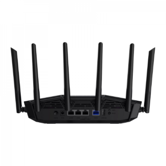 Asus TUF-BE9400 Tri-Band WiFi 7 Gaming Router, EU+UK | 802.11ax | 688/2885/5764 Mbit/s | Ethernet LAN (RJ-45) ports 3 | Mesh Support Yes | MU-MiMO Yes | 4G/5G