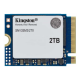 Kingston SSD | NV3 | 2000 GB | SSD form factor M.2 2230 | Solid-state drive interface PCIe 4.0 x4 NVMe | Read speed 6000 MB/s | Write speed 5000 MB/s