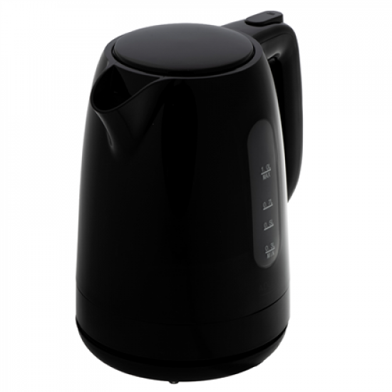 Adler Kettle | AD 1380b | Electric | 2200 W | 1 L | Polypropylene | 360° rotational base | Black