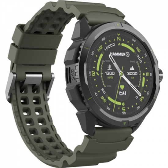 Hammer Watch 2 | Smart watch | AMOLED | 1.5” | Military Edition