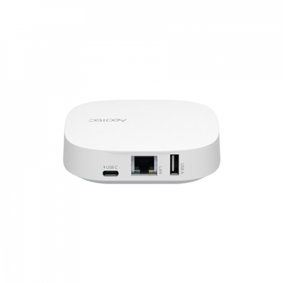 AEOTEC Smart Home Hub 2 - Works as a SmartThings Hub, EU, Z-Wave, Zigbee 3.0, WiFi | GP-AEOHUBV4EU | White