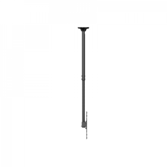 Neomounts Ceiling mount | FPMA-C340BLACK Monitor/TV mount ceiling screen | Adjustable Height, Rotate, Tilt, Swivel | 32-75 