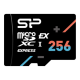 Silicon Power Hypera microSDXC Express Card | 256 GB | microSDXC | Flash memory class Class10, UHS-I U3, V30, A1