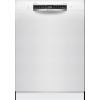 Bosch Dishwasher | SMU4HMW02S | Built-in | Width 60 cm | Number of place settings 14 | Number of programs 6 | Energy efficiency class D | Display | AquaStop function | White
