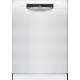 Bosch Dishwasher | SMU4HMW02S | Built-in | Width 60 cm | Number of place settings 14 | Number of programs 6 | Energy efficiency class D | Display | AquaStop function | White