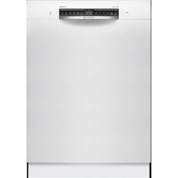 Bosch Dishwasher | SMU4HMW02S | Built-in | Width 60 cm | Number of place settings 14 | Number of programs 6 | Energy efficiency class D | Display | AquaStop function | White