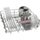 Bosch Dishwasher | SMU4HMW02S | Built-in | Width 60 cm | Number of place settings 14 | Number of programs 6 | Energy efficiency class D | Display | AquaStop function | White