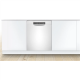 Bosch Dishwasher | SMU4HVW72S | Built-in | Width 60 cm | Number of place settings 13 | Number of programs 6 | Energy efficiency class E | Display | White