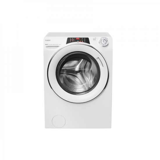 Candy Washing machine | RO41274DWMCT/1-S | Energy efficiency class A | Front loading | Washing capacity 7 kg | 1200 RPM | Depth 45.4 cm | Width 60 cm | Display | 4-digit | Steam function | Wi-Fi | White