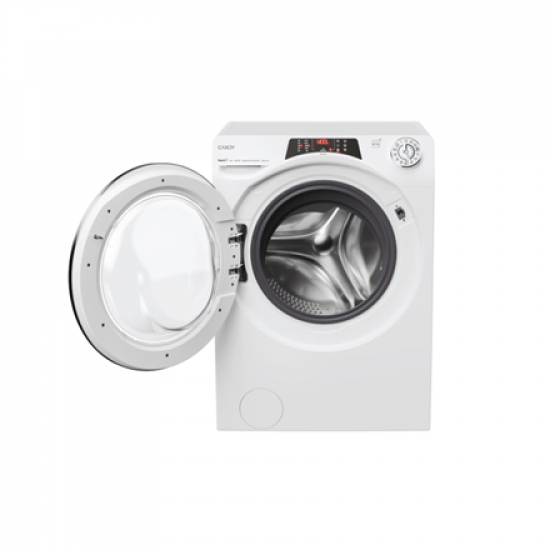 Candy Washing machine | RO41274DWMCT/1-S | Energy efficiency class A | Front loading | Washing capacity 7 kg | 1200 RPM | Depth 45.4 cm | Width 60 cm | Display | 4-digit | Steam function | Wi-Fi | White