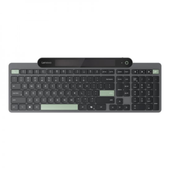 Lenovo Self-Charging Bluetooth Keyboard-US Euro | Keyboard | Bluetooth | US Euro | Black