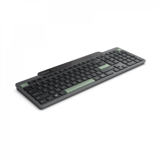 Lenovo Self-Charging Bluetooth Keyboard-US Euro | Keyboard | Bluetooth | US Euro | Black