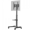 Goobay Floor stand | TV Presentation Stand Basic, Size L | Height adjustment | 37-70 