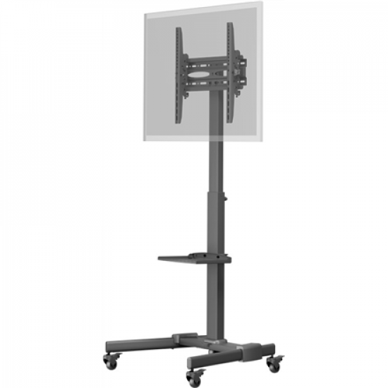Goobay Floor stand | TV Presentation Stand Basic, Size L | Height adjustment | 37-70 