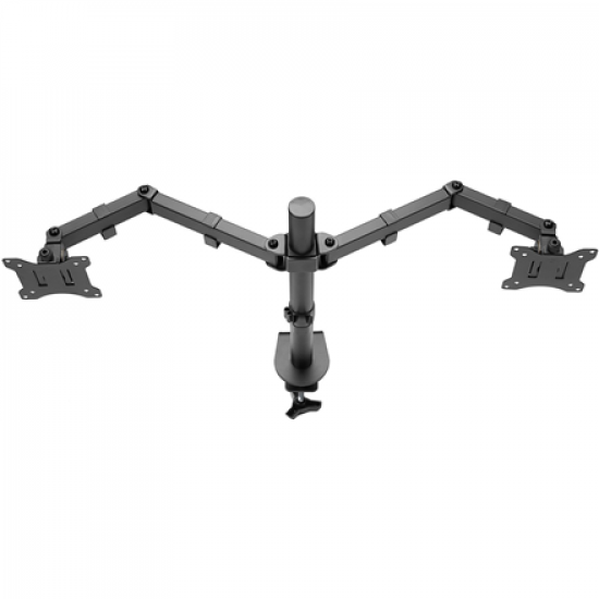 Goobay Dual Monitor Mount Flex | Swivel, Tilt, Rotation | 17-32 