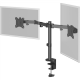 Goobay Dual Monitor Mount Flex | Swivel, Tilt, Rotation | 17-32 
