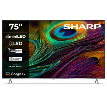 Sharp 4K QLED TV | 75JP7265E | 75 | Smart TV | Google TV | UHD