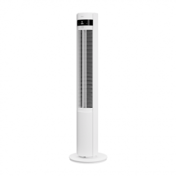 Duux Elevate Smart Tower Fan, 12 speeds, Timer, White