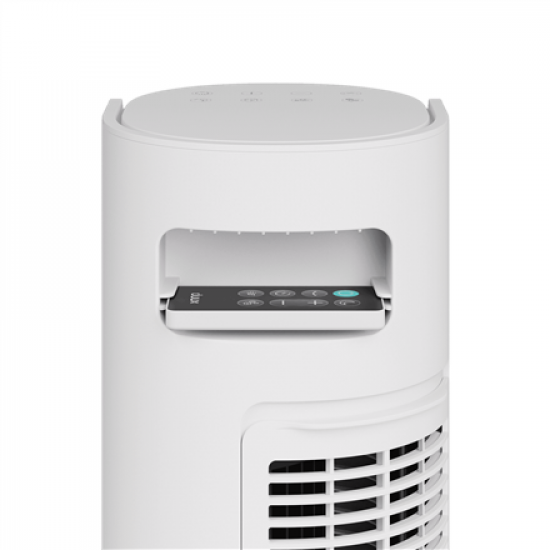 Duux Elevate Smart Tower Fan, 12 speeds, Timer, White