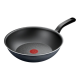 TEFAL Pan | H0561942 | Wok | Diameter 28 cm | Suitable for induction hob | Fixed handle | Black