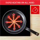 TEFAL Pan | H0560442 | Frying | Diameter 24 cm | Suitable for induction hob | Fixed handle | Black