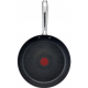 TEFAL Pan | G7320434 Duetto+ | Frying | Diameter 24 cm | Suitable for induction hob | Fixed handle | Black/Silver