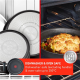 TEFAL Ingenio Daily Chef Set, 3 pcs | L7629553 | Frying | Diameter 24/28 cm | Suitable for induction hob | Removable handle | Black