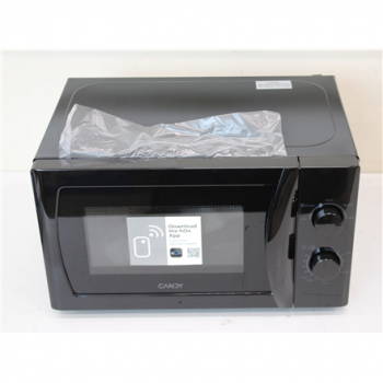 SALE OUT. Candy CMW20SMB Microwave oven, Freestanding, Capacity 20 L, 700 W, Black | Candy Microwave oven | CMW20SMB | Free standing | 20 L | 700 W | Black | DAMAGED PACKAGING, THE GAPS BETWEEN BODY AND THE DOOR DO NOT MATCH