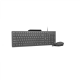 Lenovo 310 USB-A Wired Combo US English | Keyboard and Mouse Set | Wired | Mouse included | US English | Luna Grey