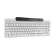 Lenovo 800 Self-Charging Bluetooth Keyboard-US English | Keyboard | Bluetooth | US English | White