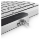 Lenovo 800 Self-Charging Bluetooth Keyboard-US English | Keyboard | Bluetooth | US English | White