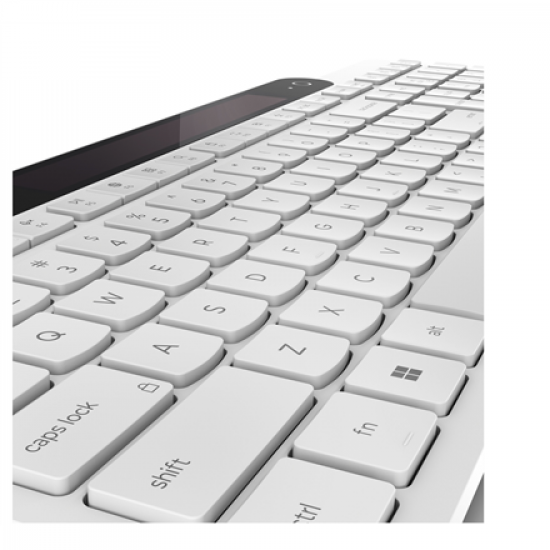 Lenovo 800 Self-Charging Bluetooth Keyboard-US English | Keyboard | Bluetooth | US English | White