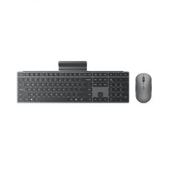 Lenovo 700 Modern Multi-Device Wireless Combo-US English | Keyboard and Mouse Set | Wireless | Mouse included | US English | Bluetooth | Luna Grey