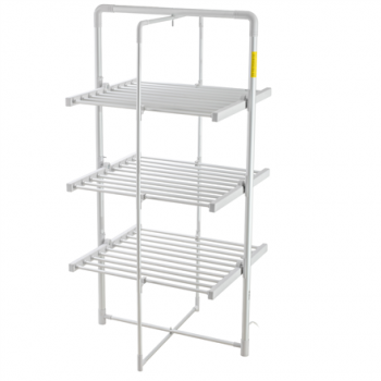 Adler | Foldable Electric Clothes Dryer | AD 7829 | 300 W | Silver/White