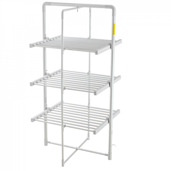 Adler | Foldable Electric Clothes Dryer | AD 7829 | 300 W | Silver/White